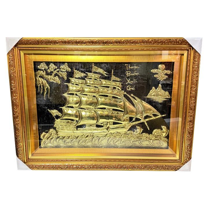 Tranh Thuận Buồm Xuôi Gió Bằng Đồng Cao 55x75cm