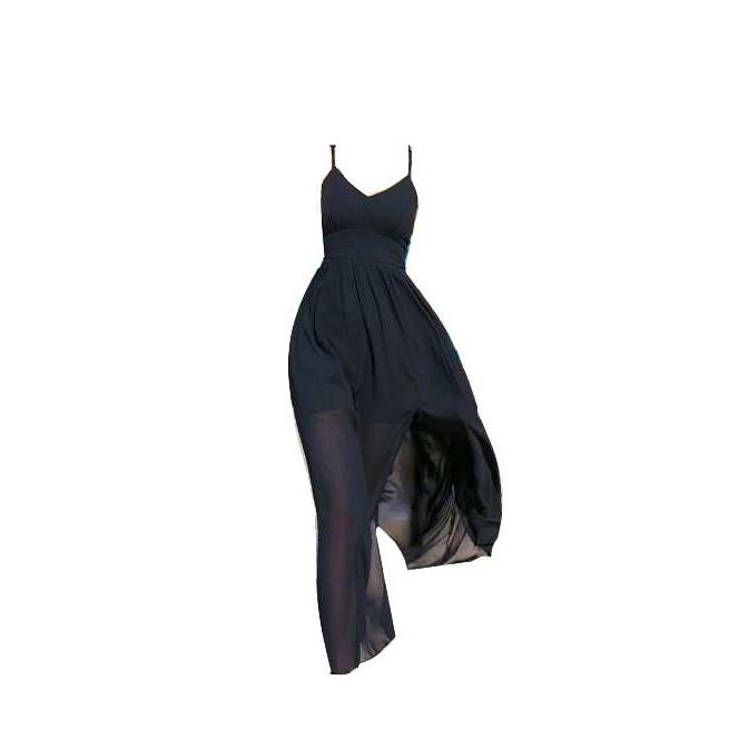 Đầm maxi dự tiệc hoặc đi biển cao cấp đan dây lưng phù hợp phong cách mùa hè có 3 màu như hình