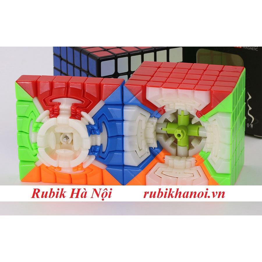 Rubik 6x6. Xman Shadown M Stickerless Có Nam Châm Cao Cấp