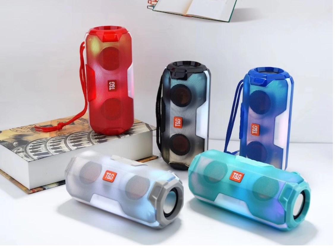 TG loa bluetooth di động 1200mah dung lượng lớn không dây loa không dây bass với giao diện âm thanh radio máy tính thanh âm thanh: màu đen