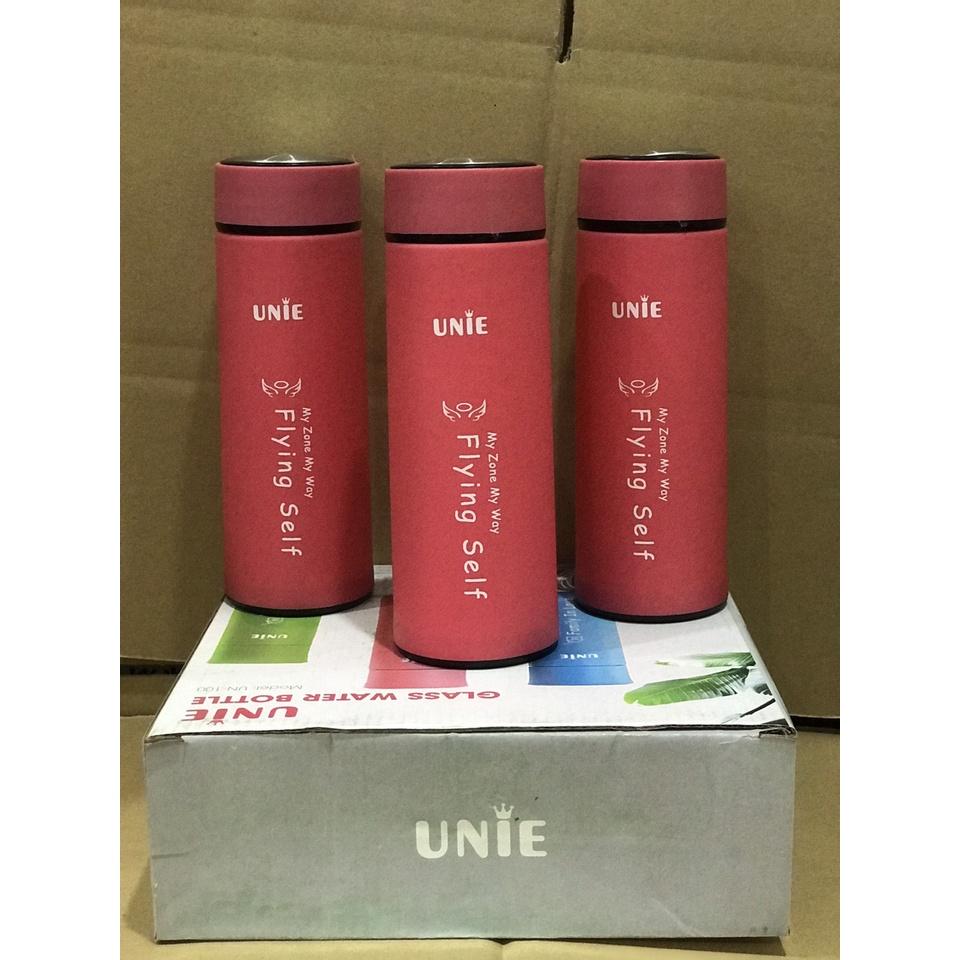 Bình nước thủy tinh 2 lớp giữ nhiệt chống nóng dung tích 450ml DrbStore