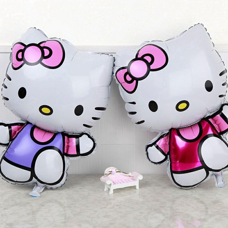 Bóng nhôm hello kitty trang trí sinh nhật bé gái