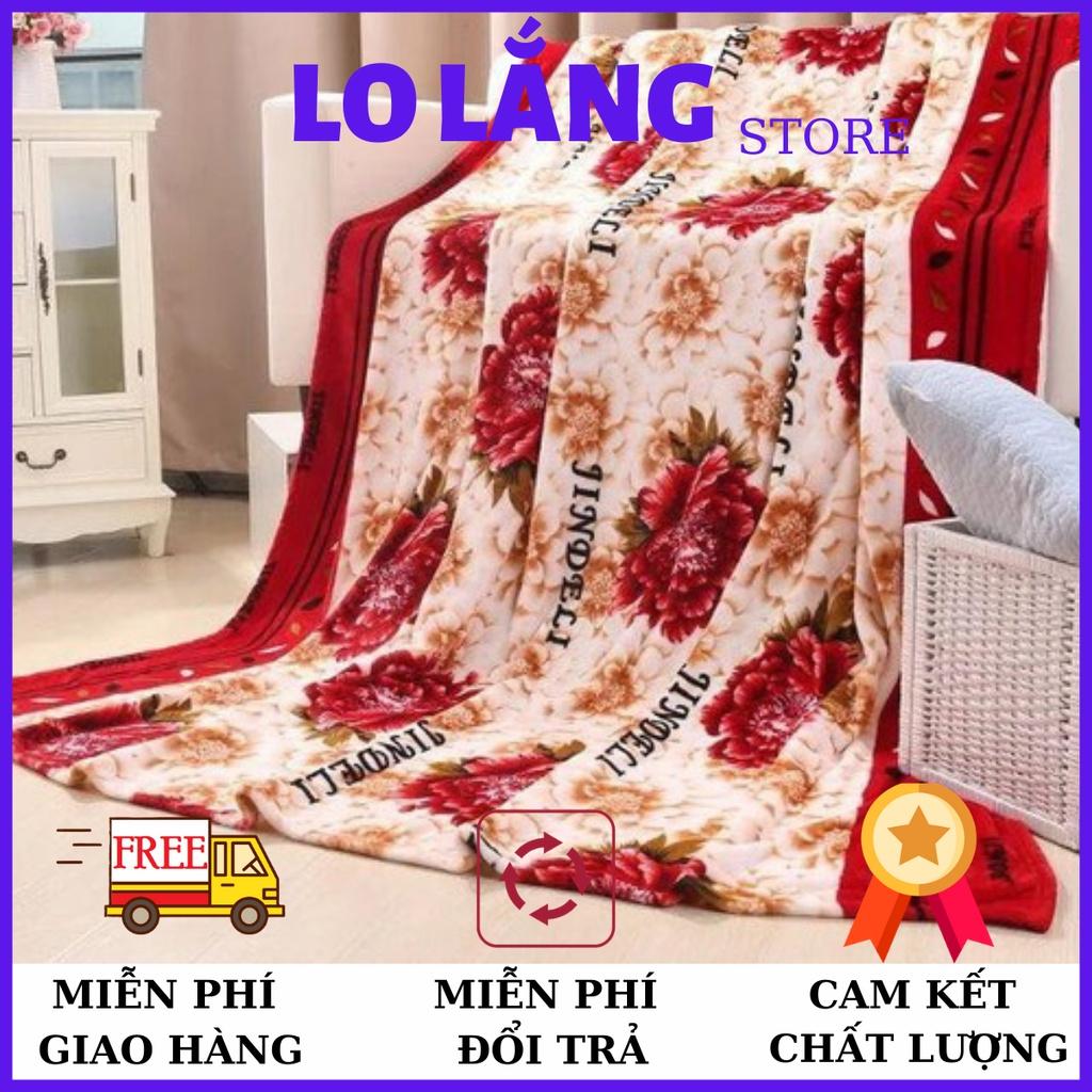 Chăn mền tuyết siêu ấm cotton siêu mềm mịn 1m6x2m họa tiết ngẫu nhiên cao cấp