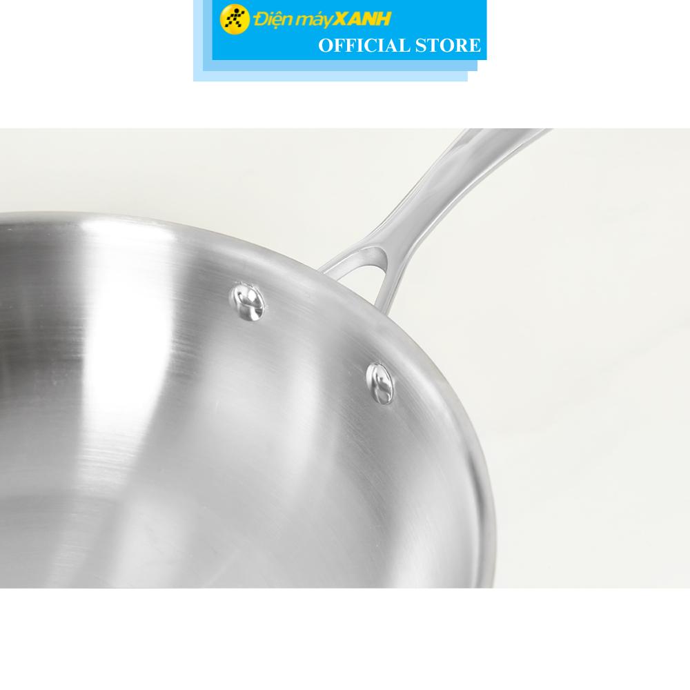Chảo inox nguyên khối sâu đáy từ 28 cm Elmich Trimax EL-2836IN28
