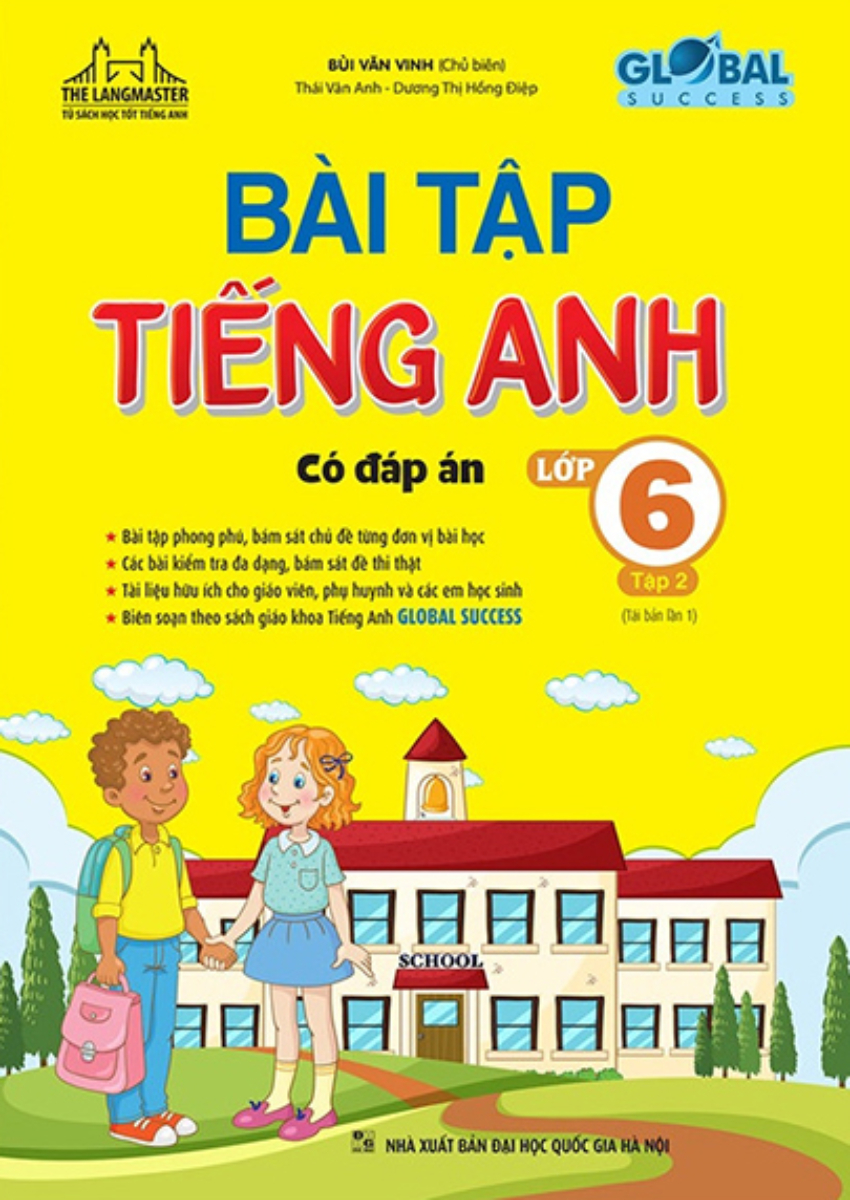 Global Success - Bài Tập Tiếng Anh Lớp 6 - Tập 2  _MT