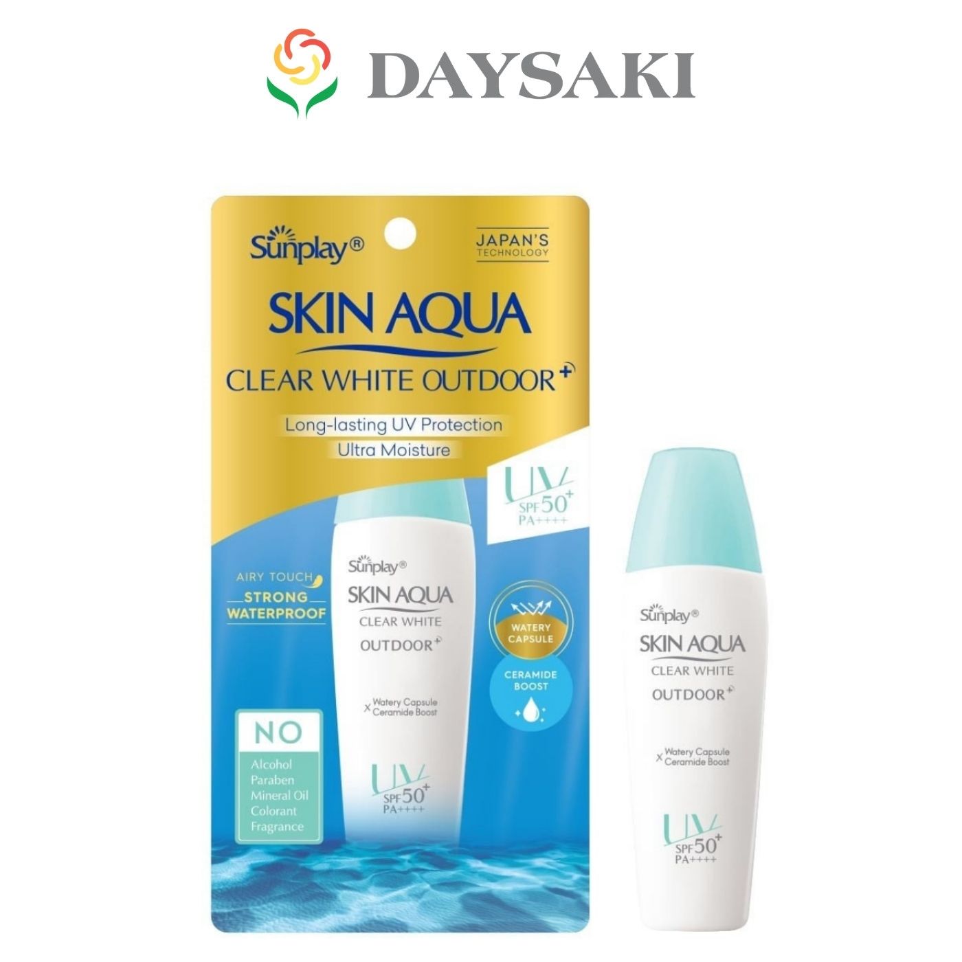 Sunplay Skin Aqua Gel Chống Nắng Cho Vận Động Mạnh Clear White Outdoor SPF50+ PA++++ 30g