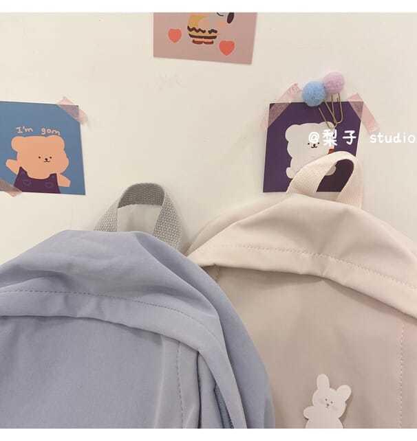 2021 Mới Kawaii Ba Lô Đi Học Túi Sinh Viên Nữ Backbag Du Lịch Daypacks Nam Giải Trí Ba Lô Hồng Túi Xinh Xắn Cho Bé