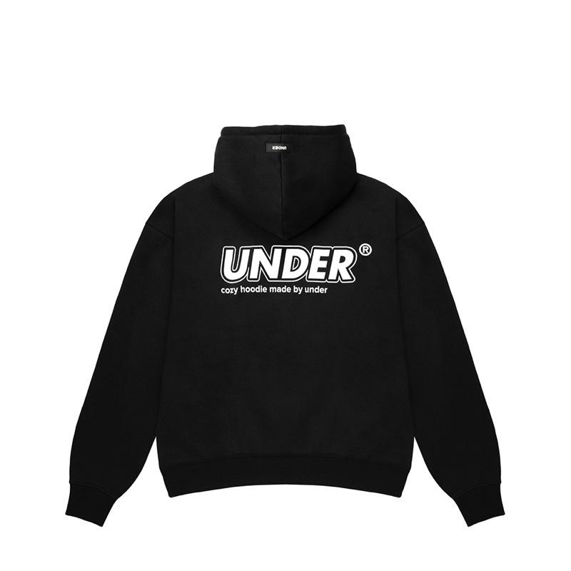 Áo UNDER Basic Hoodie SS22 (Đen) - UHD001