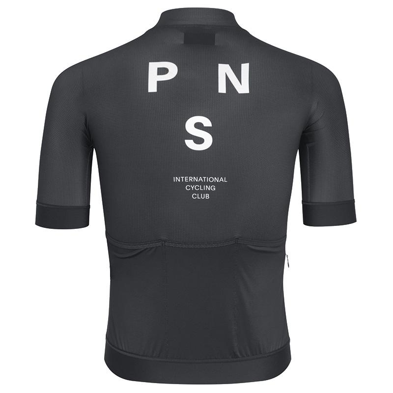 Jersey pns pro mùa hè thoáng khí nam tay áo ngắn quần áo xe đạp xe đạp áo đạp xe đạp xe đạp quần áo Camisa Ciclismo Color: Dark grey Jersey Size: XXXL