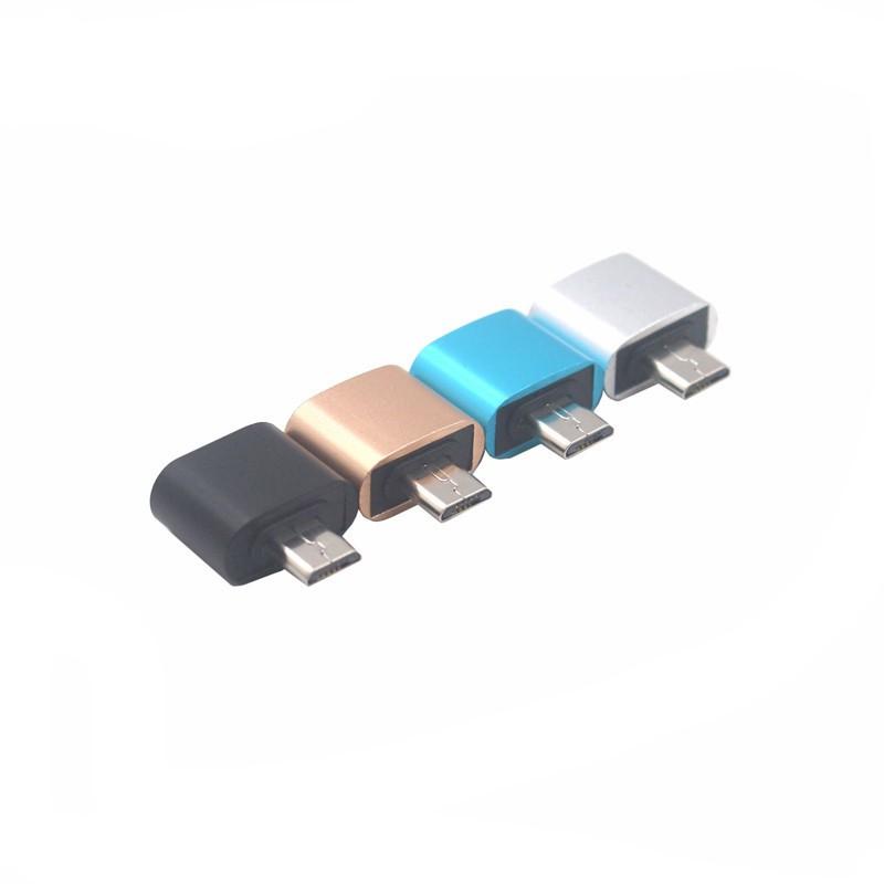 Đầu chuyển đổi USB sang micro USB vỏ kim loại, Đầu chuyển cổi cổng Usb Sang Micro Usb Otg