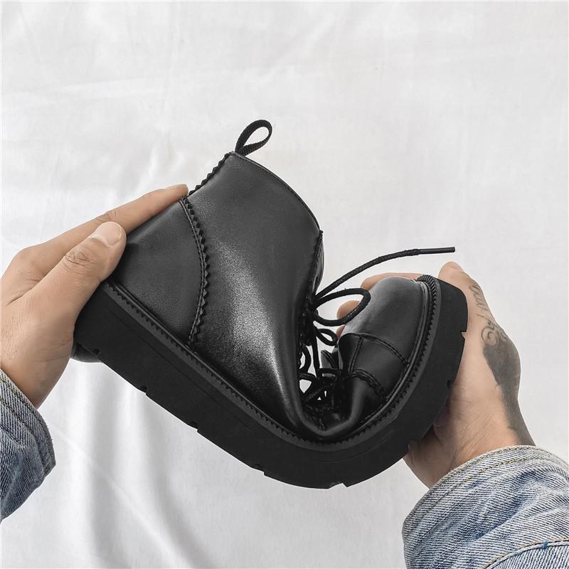 Giày Martin boots phong cách Harajuku của Nhật (đế cao 5cm.)