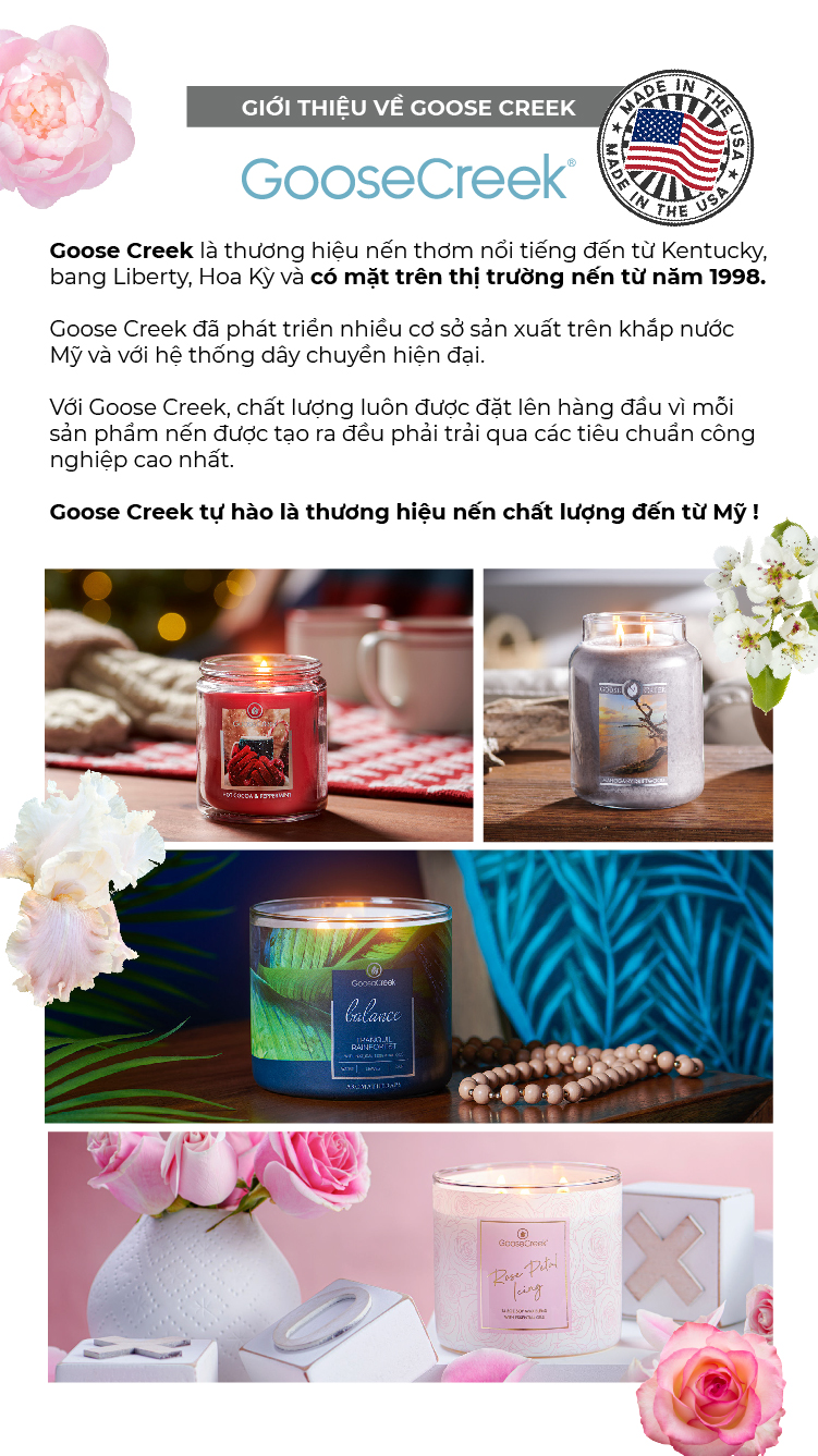 Nến ly Goose Creek - Marshmallows