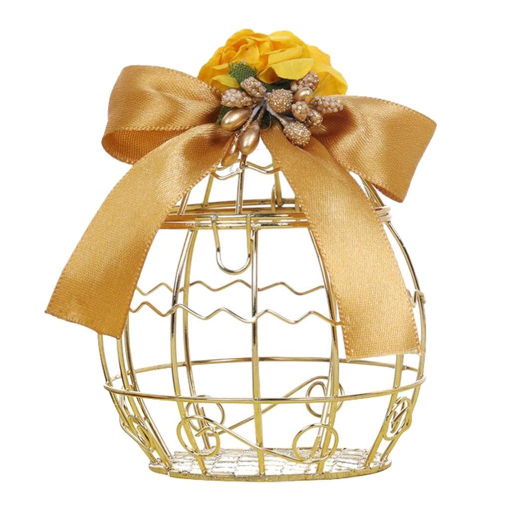 Hollow Bird Cage Wedding Christmas Party Gift Box Chocolate Candy Box