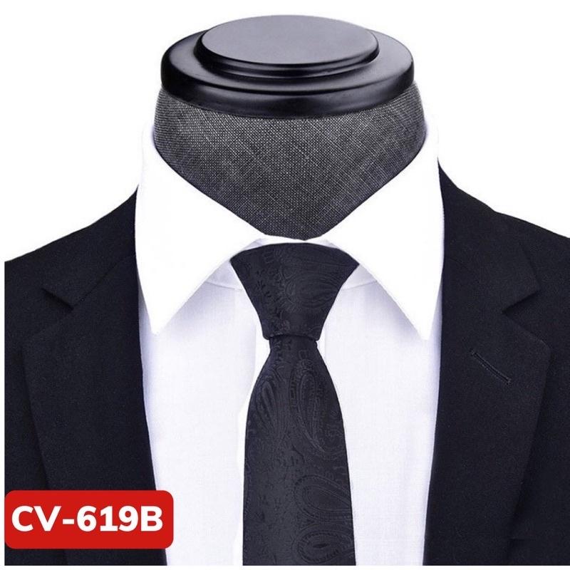 Cà vạt Nam bản nhỏ 6cm cao cấp phong cách thời trang Hàn Quốc phù hợp giới trẻ, công sở, đám cưới, MC,Giangpkc