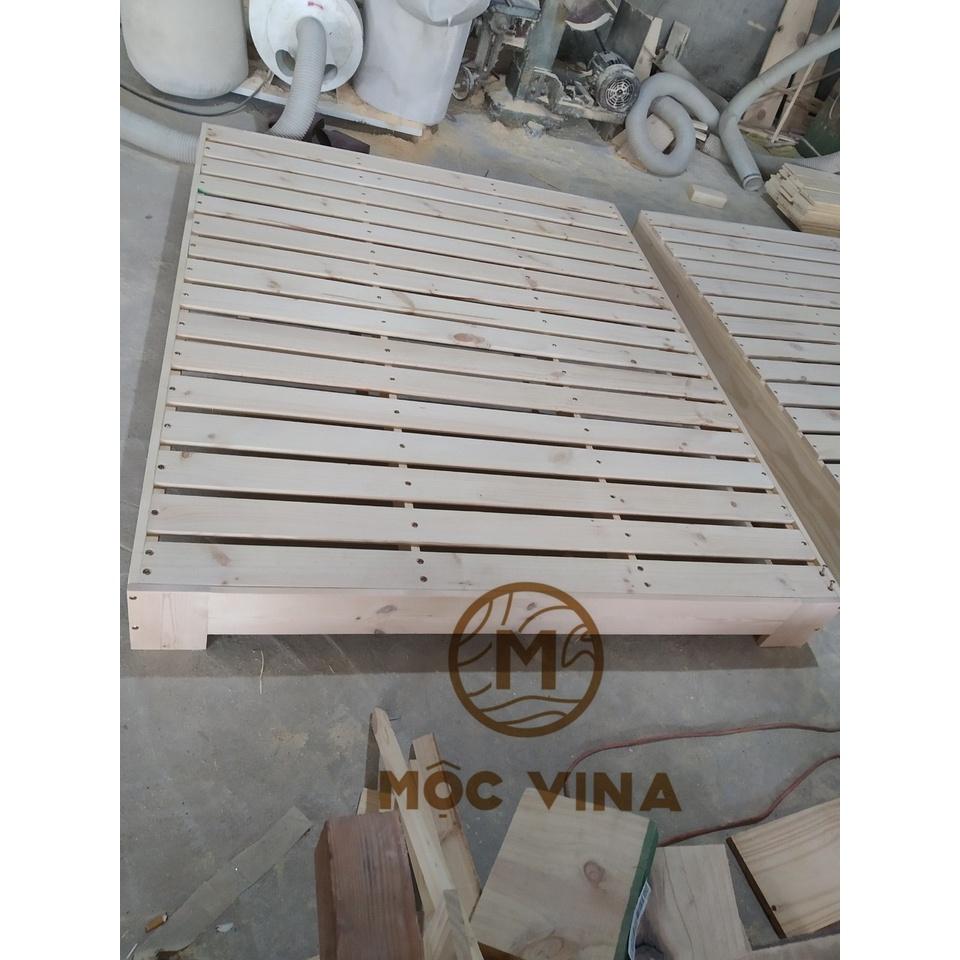 Giường Pallet Chân Cao TIỆN LỢI Giường bệt kiểu Hàn