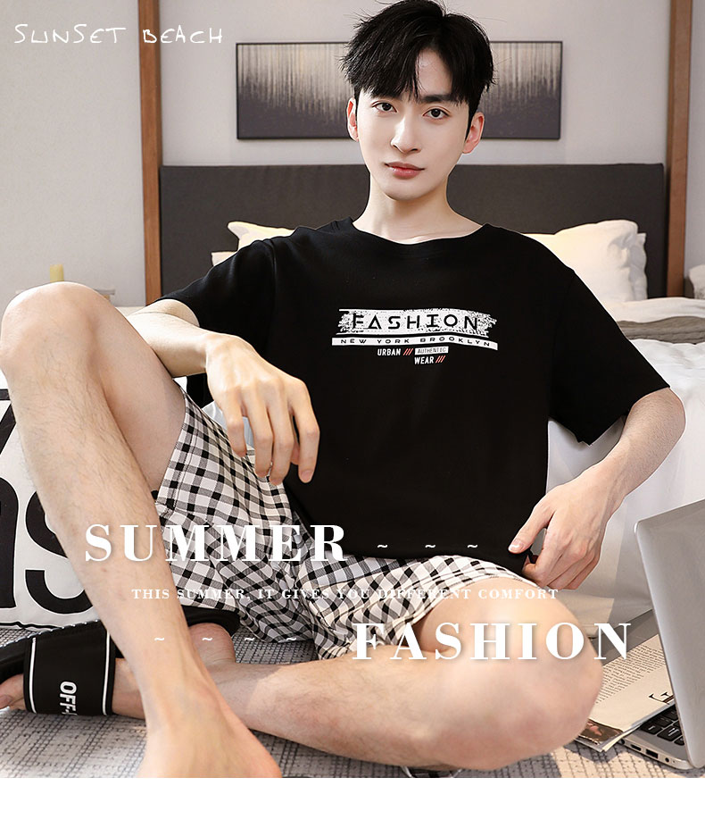 Đồ mặc nhà nam cotton 9012
