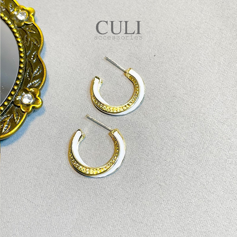 Khuyên tai, Bông tai thời trang nữ HT602 - Culi accessories