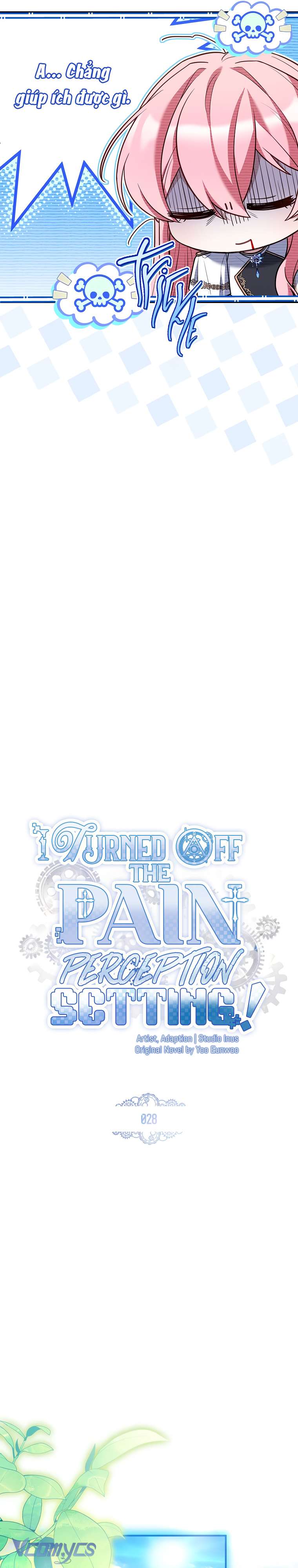 tôi đã tắt cài đặt chế độ nhận thức nỗi đau! chapter 28 7