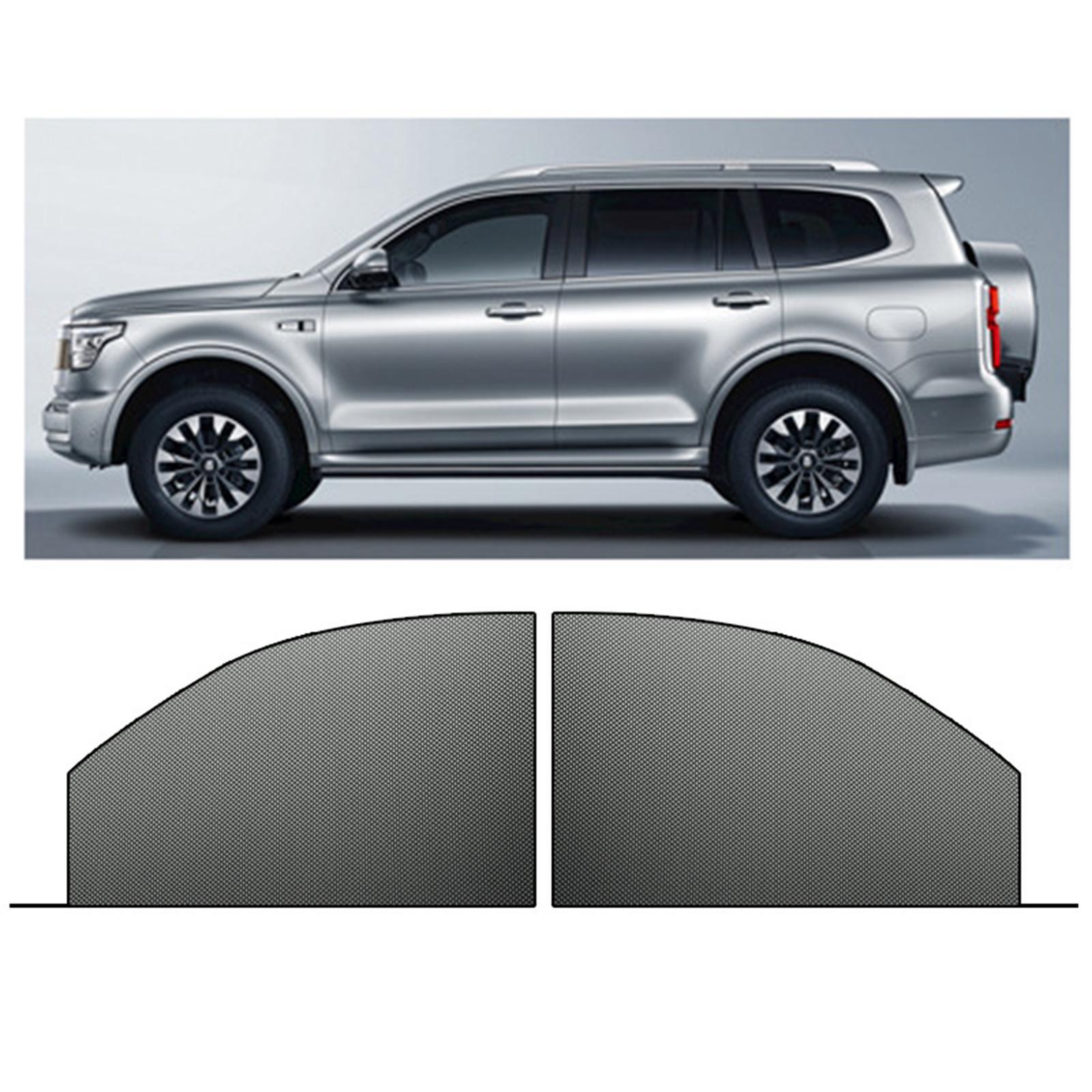 Car Window Sunshade Curtain Breathable SUV Front Window