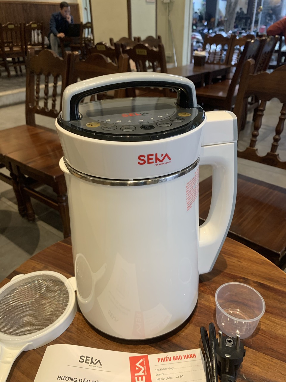 Máy Làm Sữa Hạt Đa Năng SEKA - Máy Xay Nấu Đa Năng SEKA - Máy Xay Sinh Tố - Hàng Chính Hãng