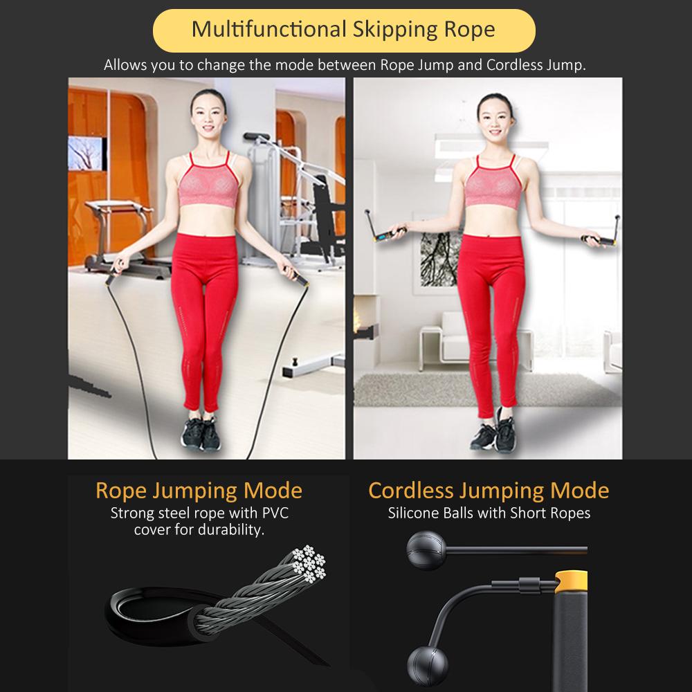 Dây Nhảy Thông Minh Kỹ Thuật Số Đếm Bước Nhảy