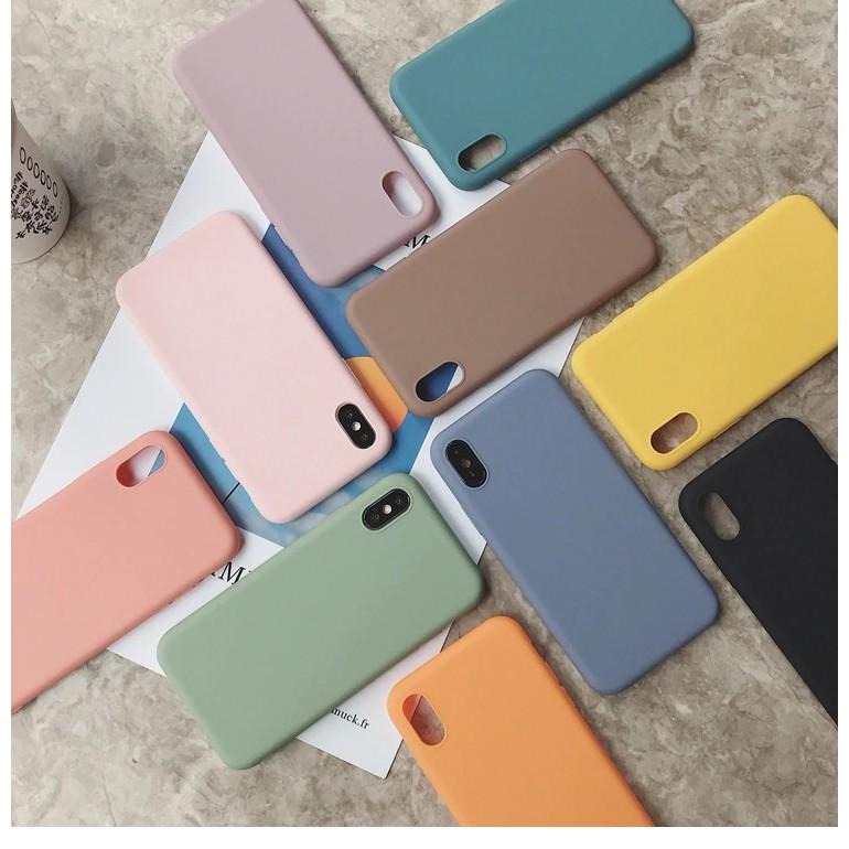 ỐP LƯNG PASTEL IPHONE 6/7/8/X/XS/XS MAX/11/12 HOT 2021