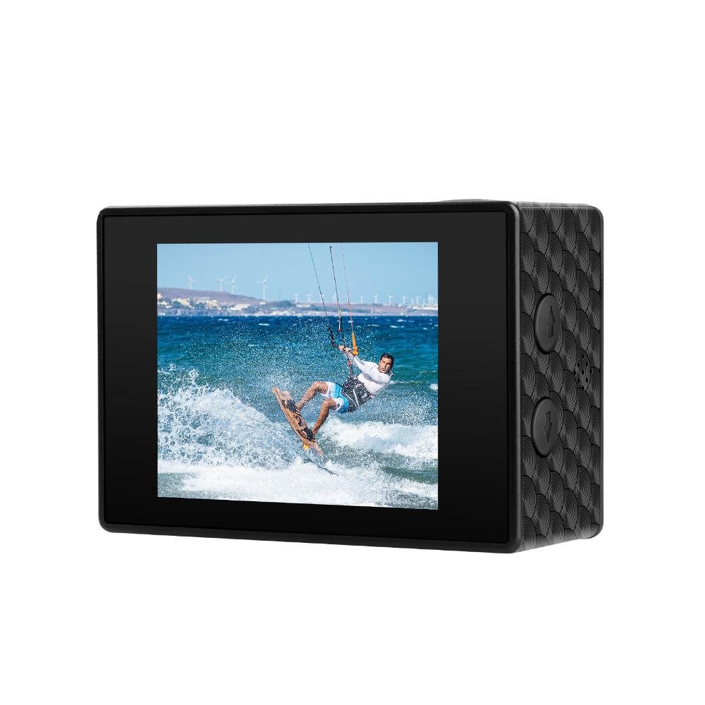 Ourlife 4K 30FPS HD Out Camera hành động Hỗ trợ Wifi Lặn Xe đạp Xe máy Ổ ghi Camera thể thao Mũ bảo hiểm chống nước Cam