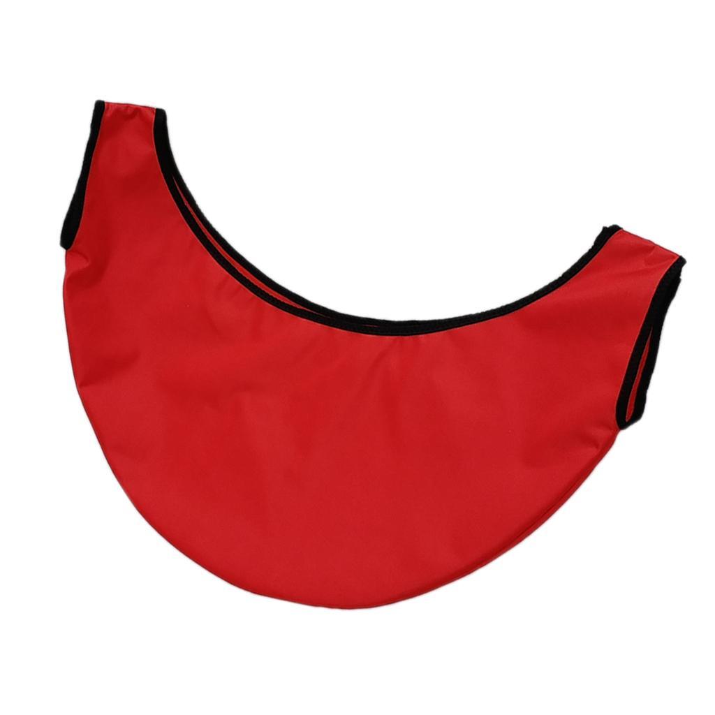 2 Pieces Premium Bowling Ball Carrier Polisher Cleaner Red & Orange