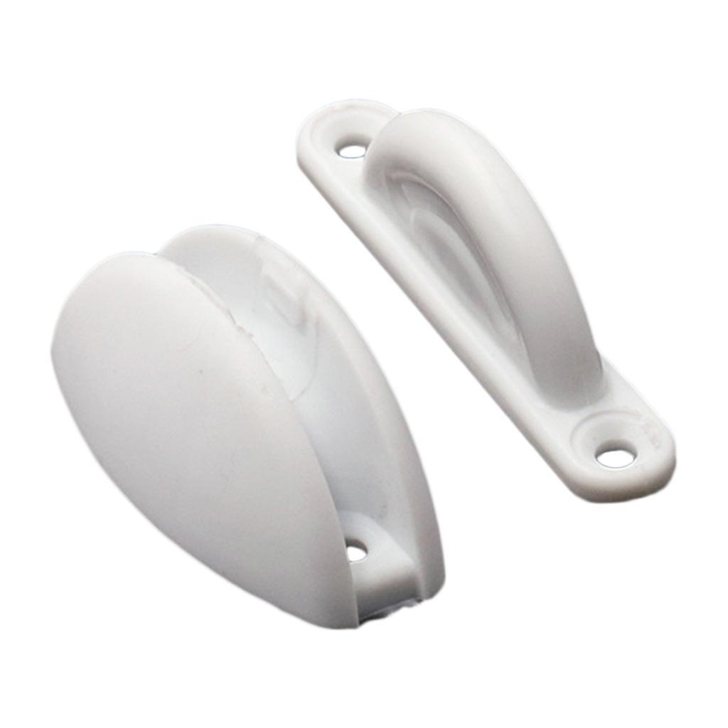Nylon Door Latch Holder Stopper Luggage Door Latch RV Boat White