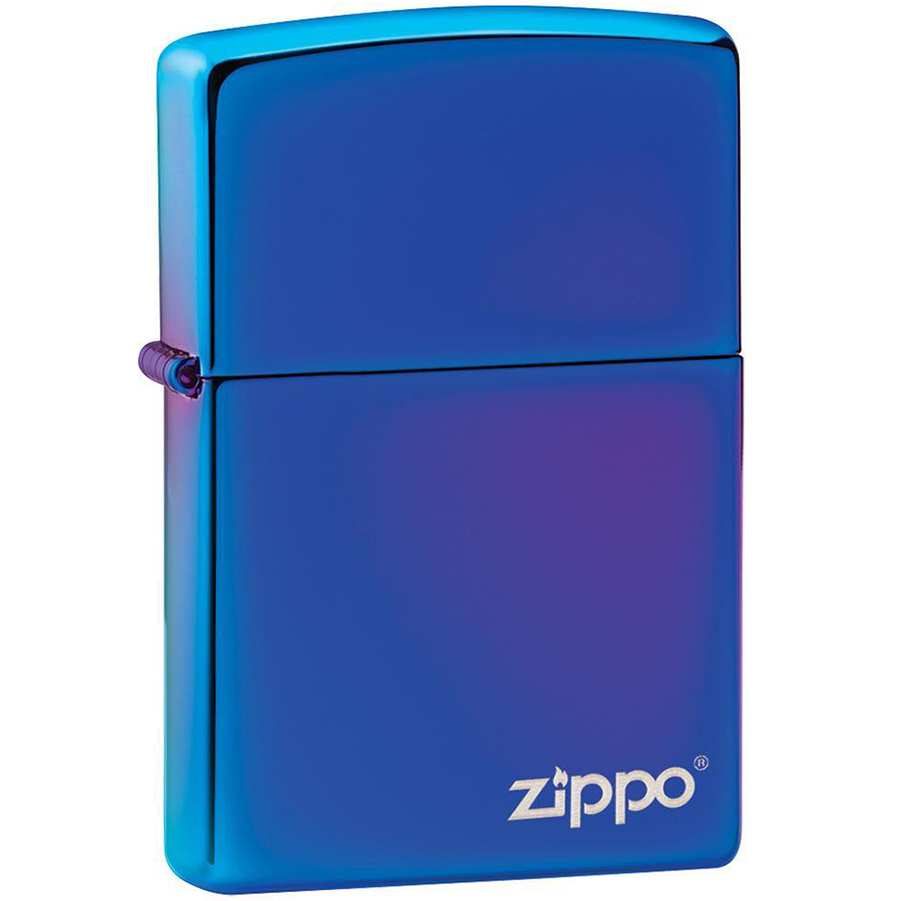 Bật Lửa Zippo 29899Zl – Zippo High Polish Indigo Zippo Logo