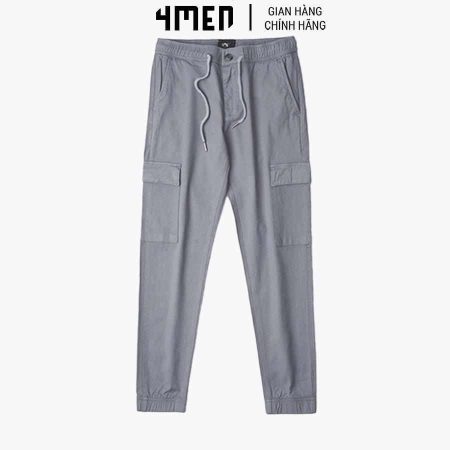 Quần Jogger Nam Cao Cấp 4MEN Túi Đắp J006