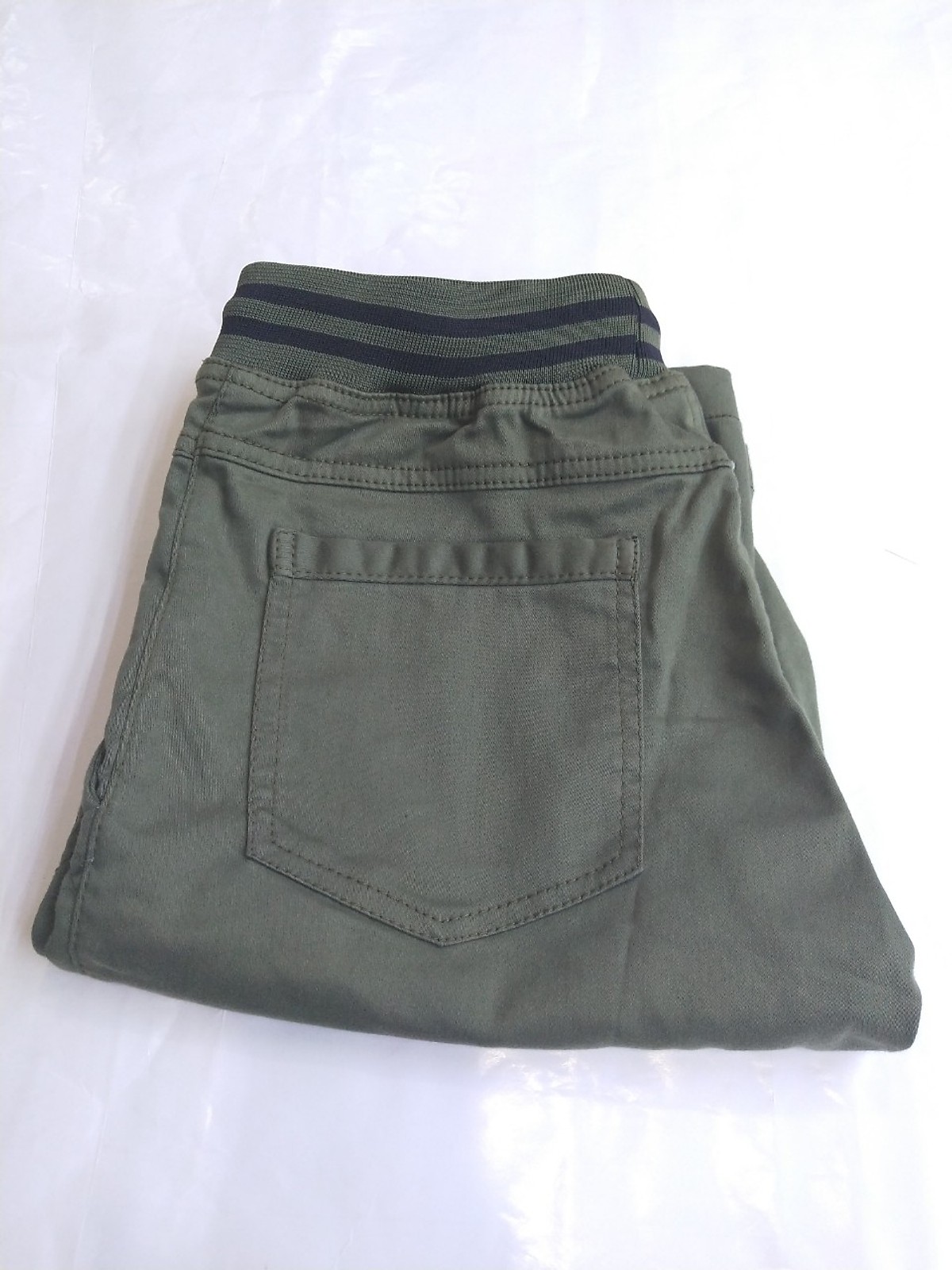 Quần Shorts Kaki nam lưng thun
