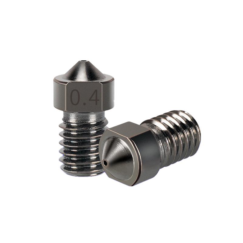 1/2/5 Chiếc Mới E3D Thép Cứng Đầu Phun Đầu Đùn Cho V5 V6 3D Máy In Phần Cập Nhật Đầu Phun 1.75Mm 0.2-1.0Mm