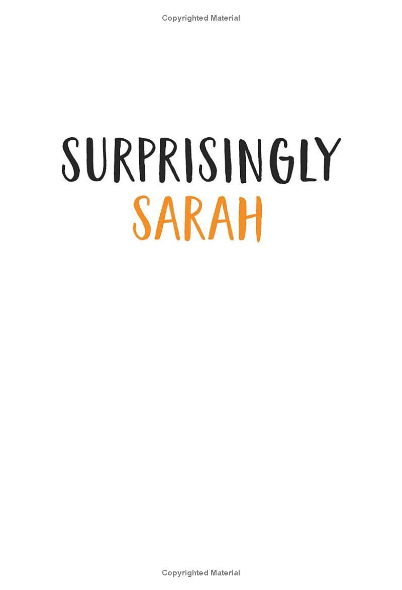 Sách ngoại văn: Surprisingly Sarah