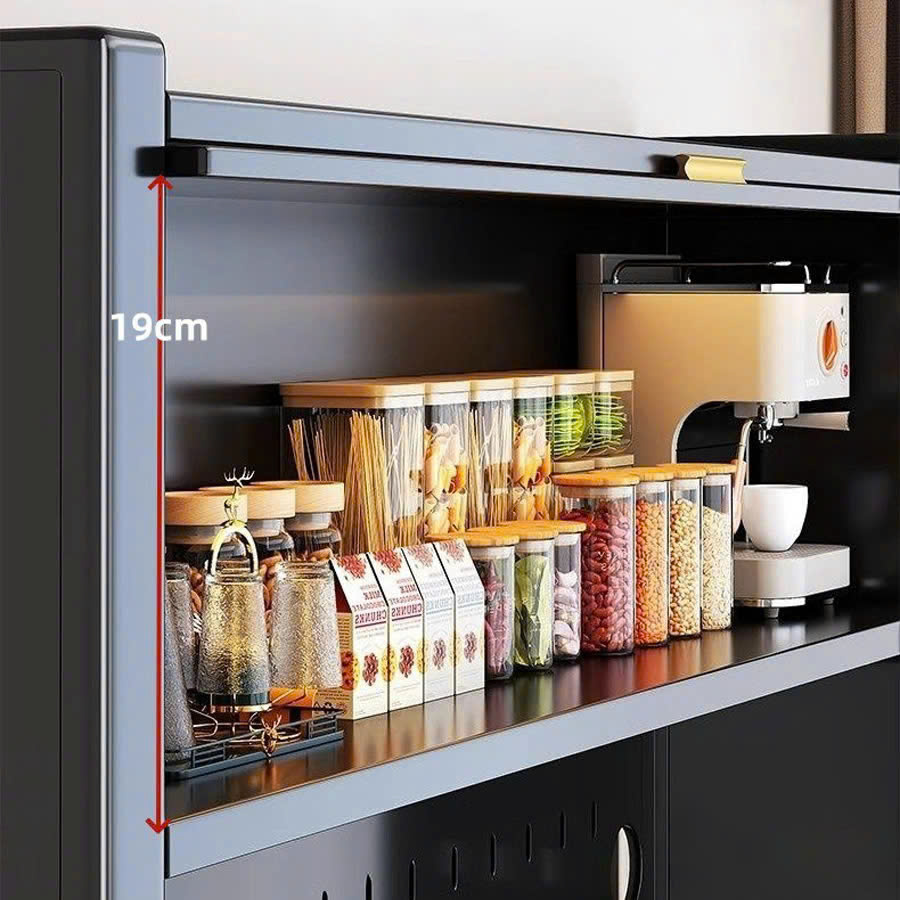 Tủ Kệ Để Đồ Nhà Bếp Đa Năng Thông Minh Cao Cấp VANDO - Kệ Để Đồ Nhà Bếp Lưu Trữ Lớn Toàn Bộ Vật Dụng Phòng Bếp