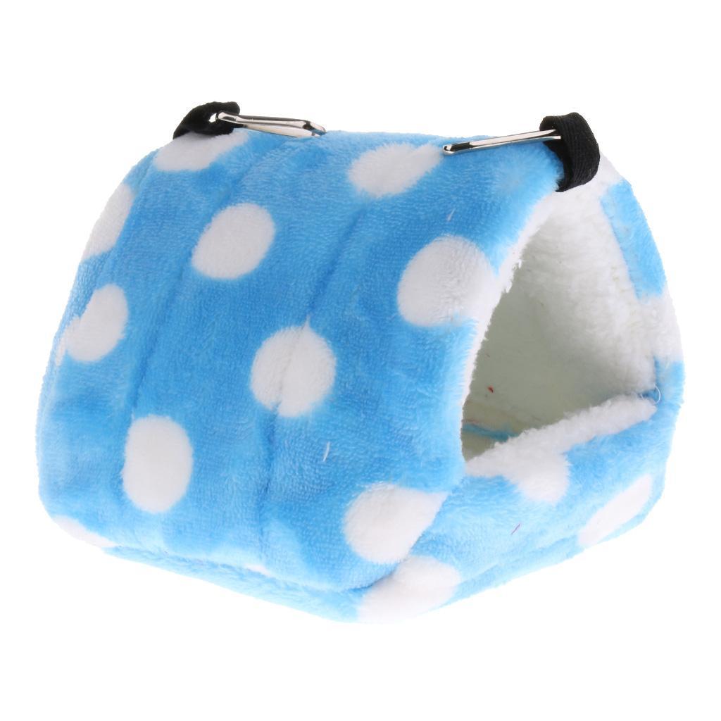 2pcs Guinea Pig House Hammock Bed Hanging Chinchilla Hideout Hut