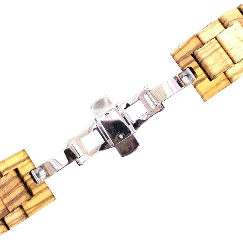 Sandalwood Watch Strap Band Clasp for  /2/1 42mm Light Brown