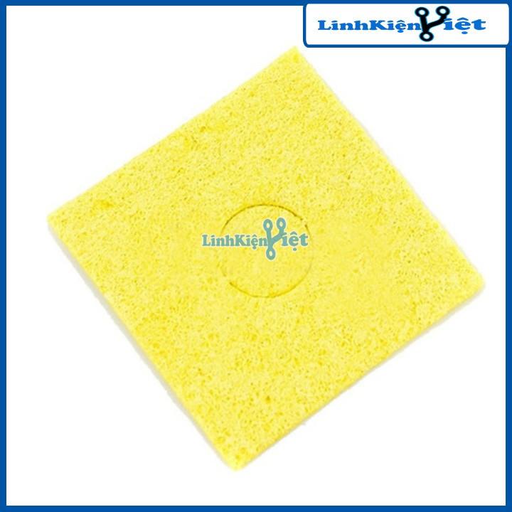 Bọt biển chùi mỏ hàn 6x6 cm