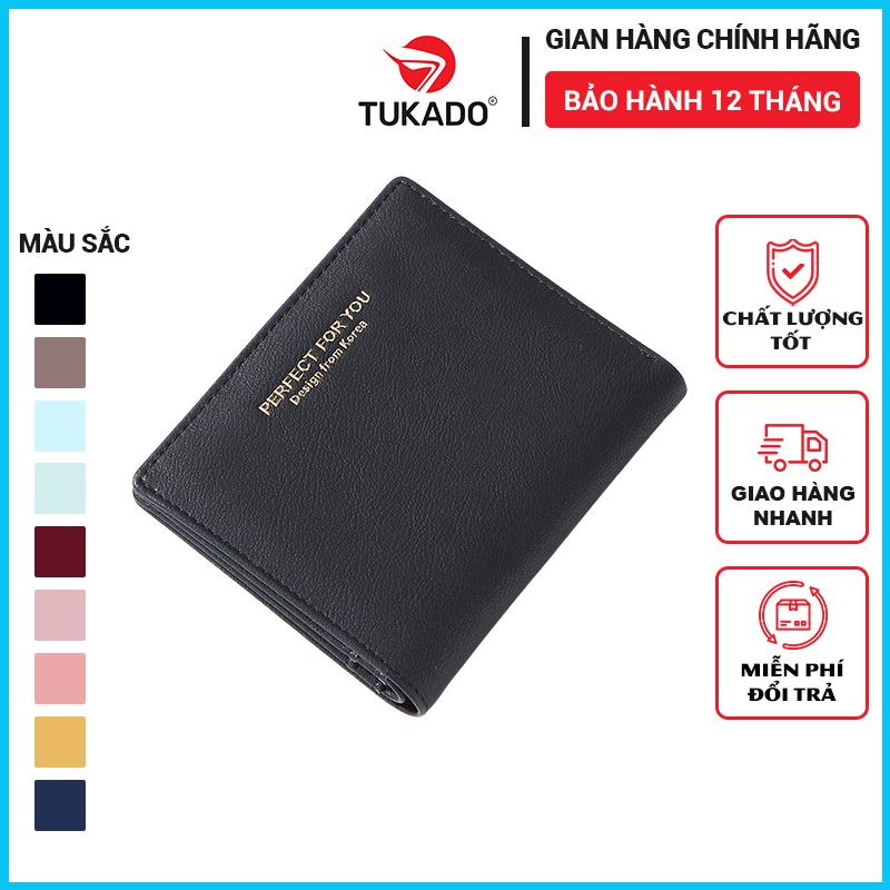 Ví Nữ Mini Cầm Tay PERFECT FOR YOU Dáng Vuông Xinh Xắn Chất Cực Đẹp PFY01 