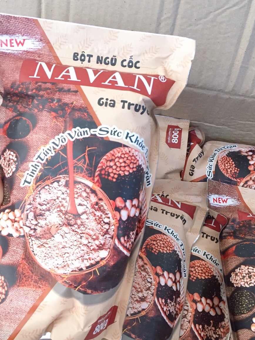 Túi Ngũ Cốc NAVAN (800G) -  Dinh Dưỡng Thiết Yếu Cho Mẹ