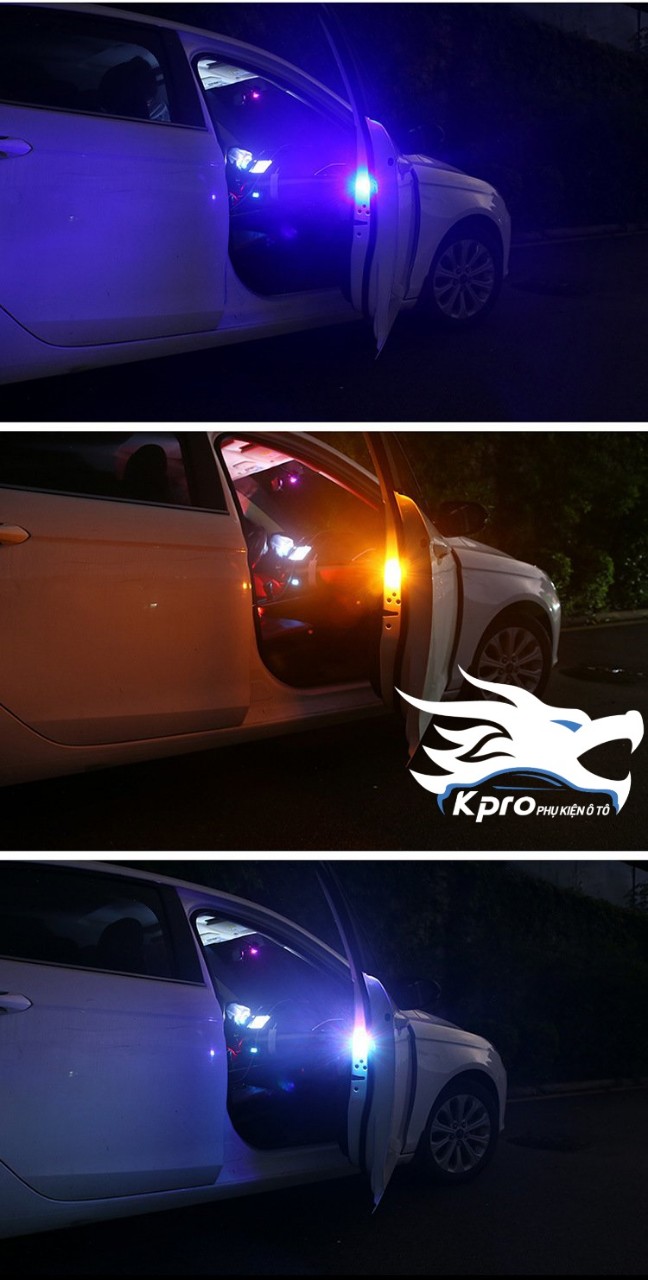 Đèn Led cảnh báo mở cửa ô tô, xe hơi - Hàng chất lượng cao