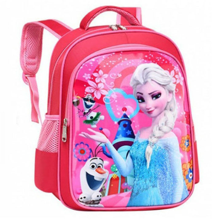 Balo Học Sinh, Trẻ Em Hình ELSA Dành Cho Bé Lớp 1, Lớp 2 Size 38cm.