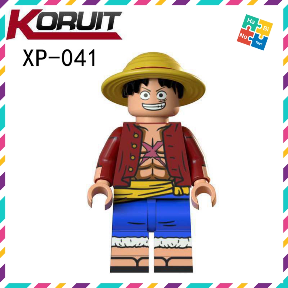 Minifigures One Piece Lắp Ráp Mô Hình Nhân Vật Hoạt Hình Luffy Truyện Tranh Nami Usopp KT1088