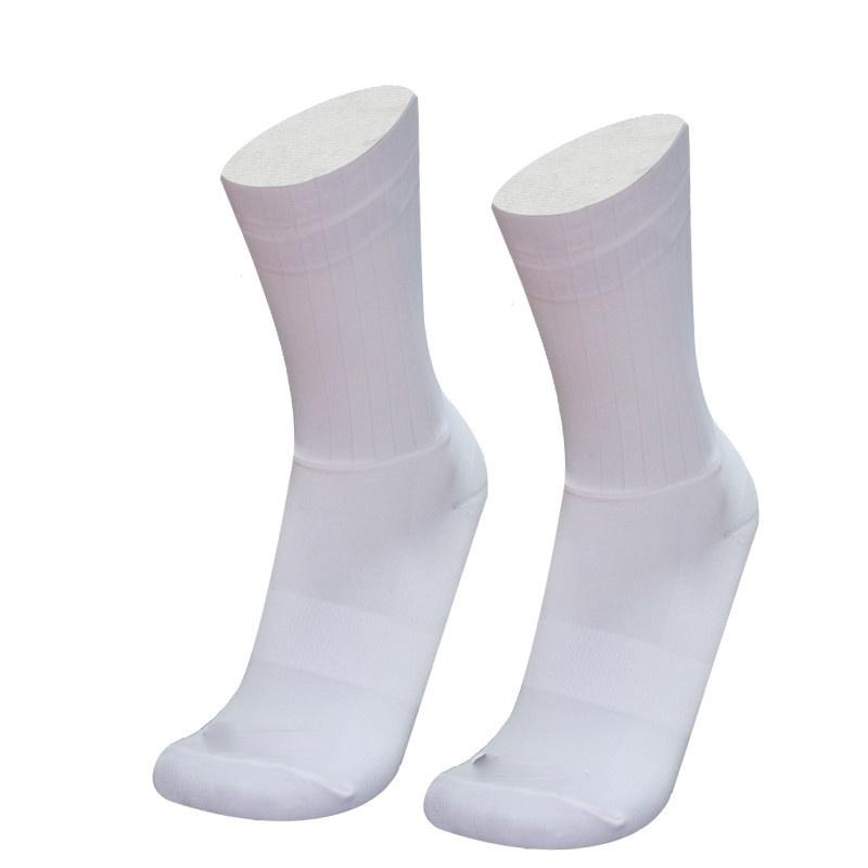 Silicone mới chống trượt vớ đi bộ liền mạch tất Color: White