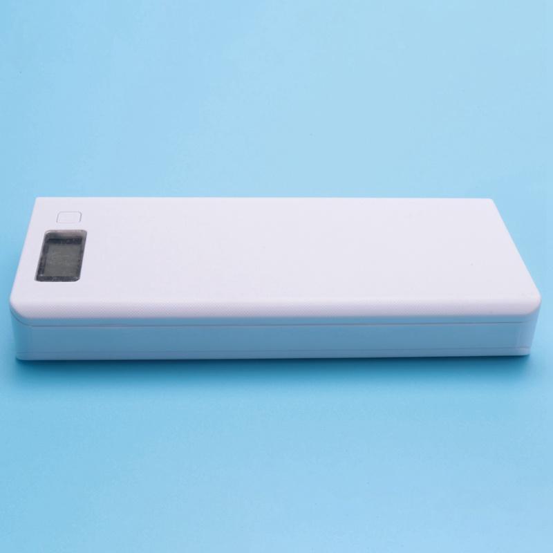 Hộp Pin Dự Phòng Tự Làm 8x18650 Hai Cổng USB Màn Hình LCD 18650
