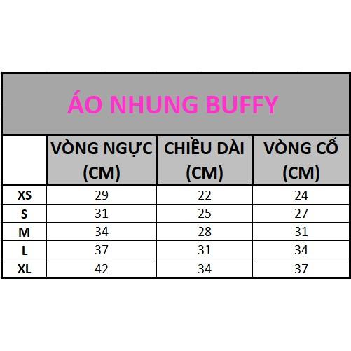 Quần áo thời trang - áo ấm Buffy cho chó mèo thú cưng