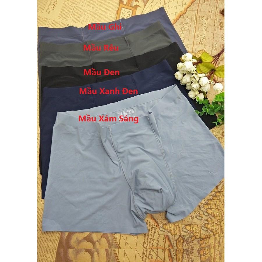 Combo 3 Quần Boxer Lụa Sữa Xuất Nhật Cao Cấp