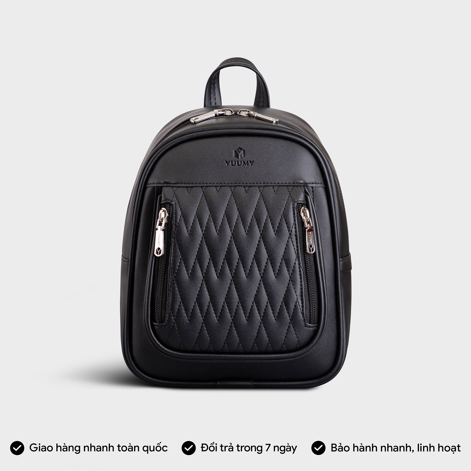 Balo Yuumy ( Thời trang nữ tiện lợi cỡ trung - Balo da Seasand YBA79 )