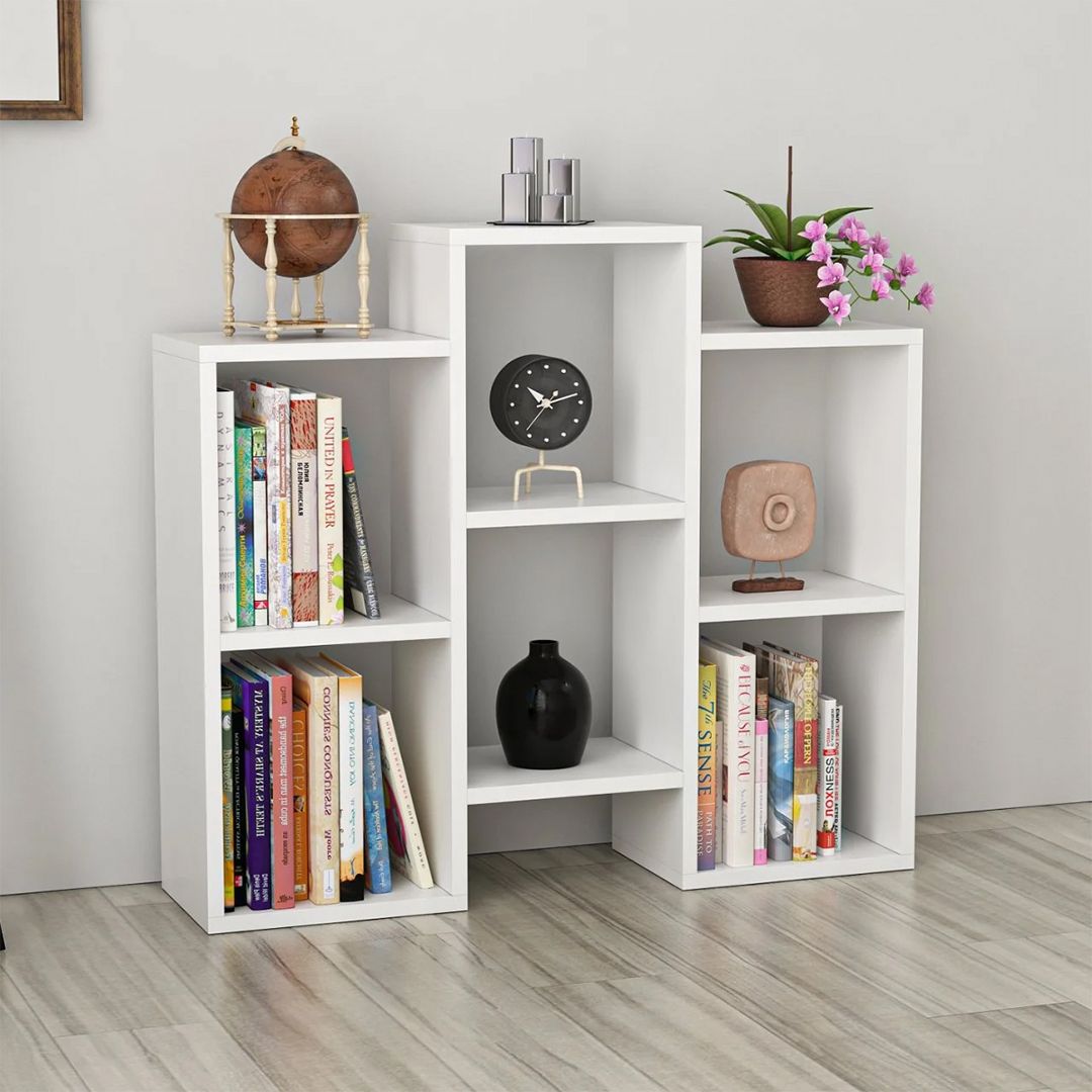Giá sách gỗ công nghiệp đẹp SMLIFE Bikky