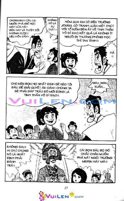 kiếm sĩ góc vuông - chokkaku chapter 11 18